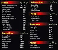 Moolchandwala menu 2