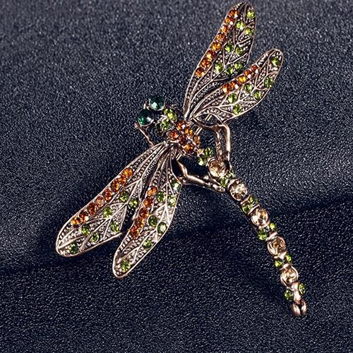Title 3, Broche de libélula vintage, um charme atemporal...