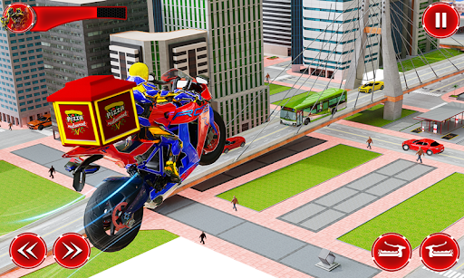 Screenshot Superhero Bike Delivery Taxi