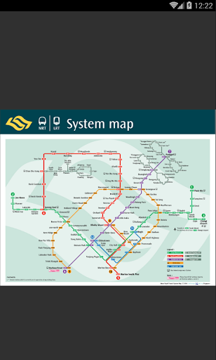 MRT Map Singapore