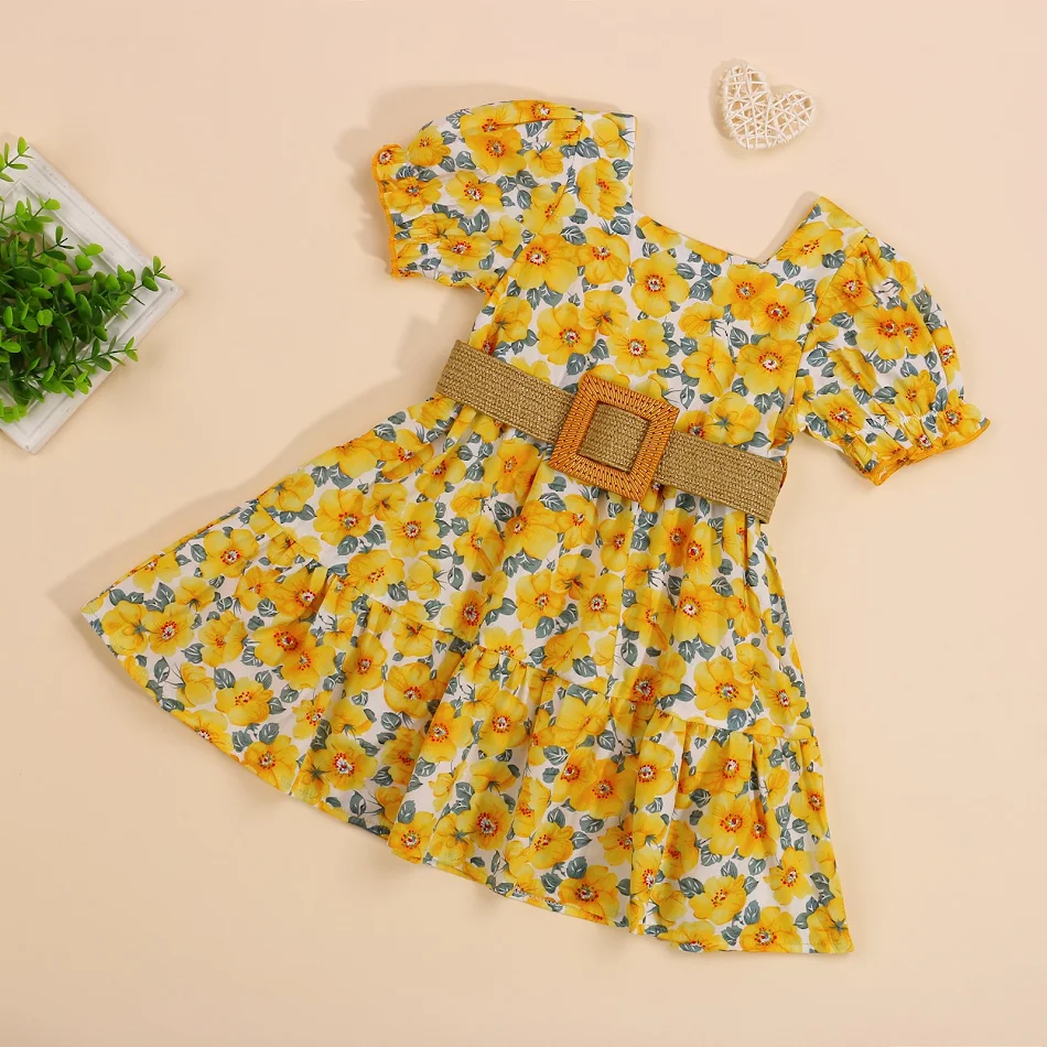 Vestido de bebê menina Roupas de meninas Roupas infantis para bebês Conforto e estilo para sua pequena, ideal para festas, passeios e uso diário.