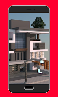Moderní dům Minecraft - náhled