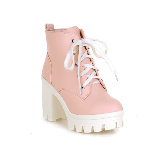 Title 9, Ladies Lace Up High Heels New Sexy Thick Sole P...