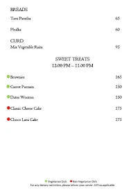 Cafe Plus - Best Western Plus Tejvivaan menu 5