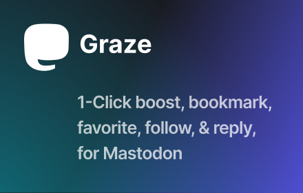 Graze for Mastodon Preview image 0