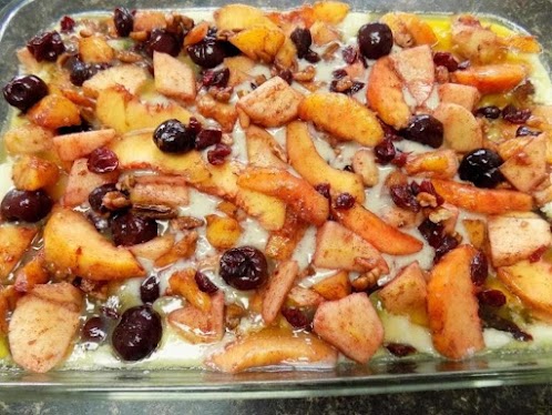 Click Here for Recipe: Deep Summer Fruit Cobbler