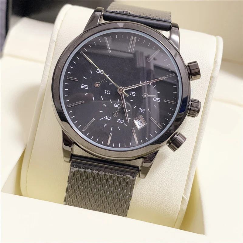 Title 1, Montre à quartz homme de luxe six aiguilles, mo...