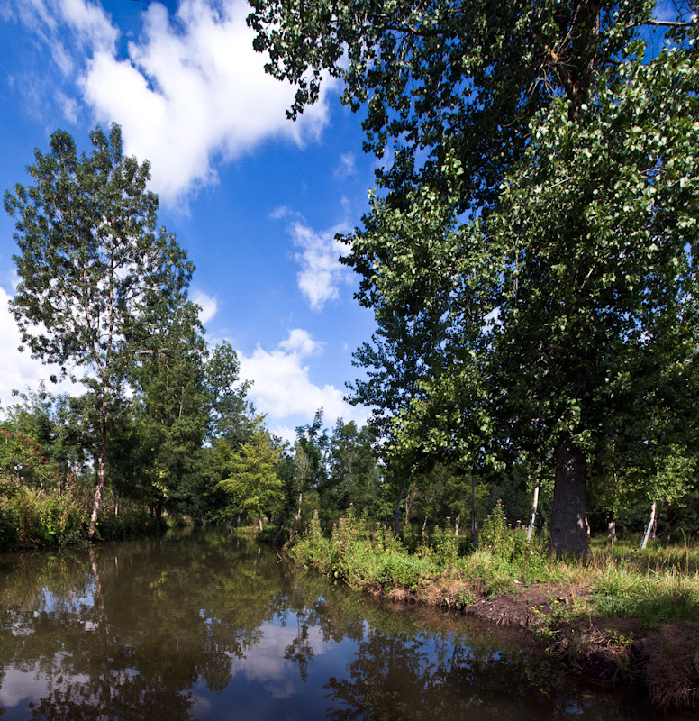 Marais Poitevin - Coulon - 9 août 2010... 20100809_MaraisPoitevin_Pano03_D90-3%20images-2