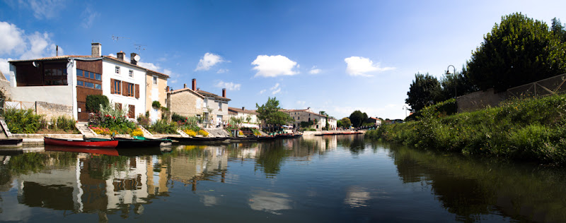 Marais Poitevin - Coulon - 9 août 2010... 20100809_MaraisPoitevin_Pano12_D90-9%20images-2