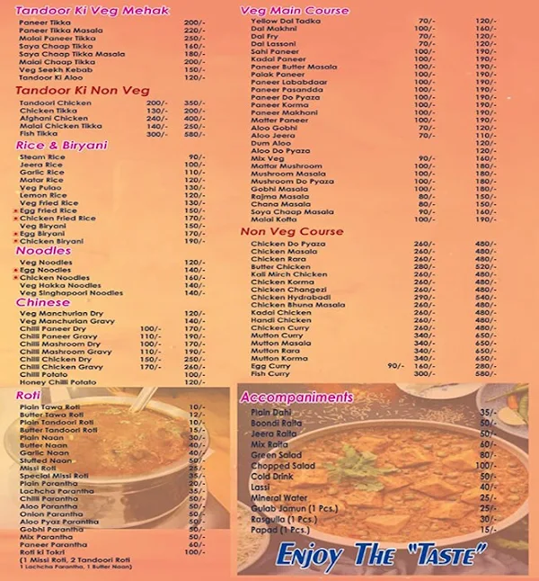 Food N Junction menu 