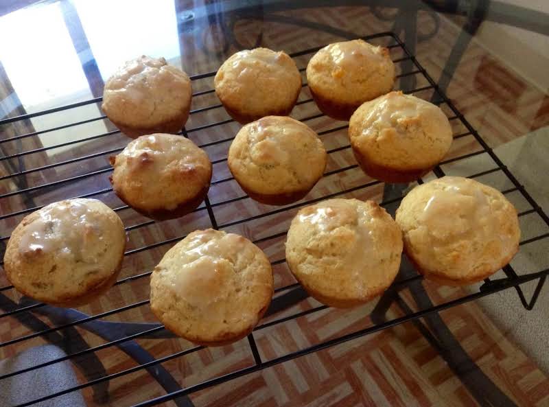 Peach Yogurt Muffins