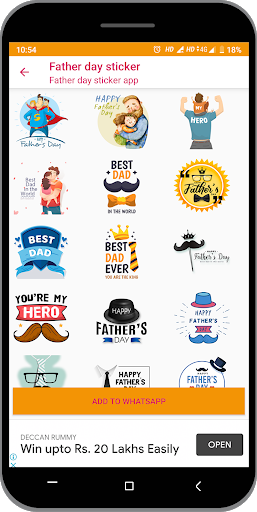 Screenshot Father day - sticker, image