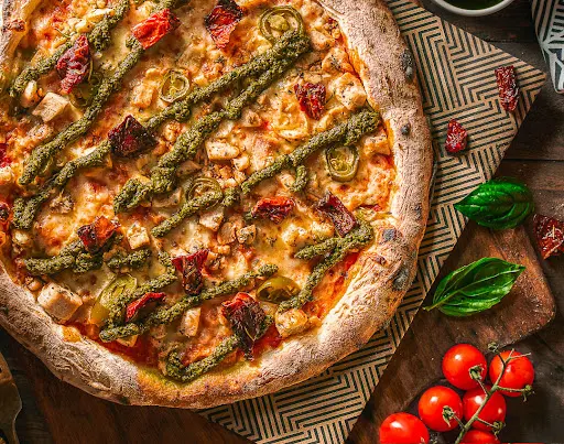 Pesto Chicken Pizza