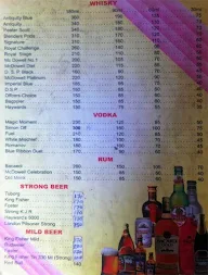 Veena Restaurant & Bar menu 5