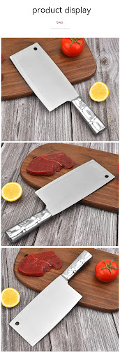 Title 6, Stainless Steel Kitchen Knives Dedicated for Ho...