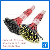 Jack Nguồn Dc 8A Lõi Đồng Jack Dc 5.5X2.1Mm Có Dây Đực/Cái Tùy Chọn