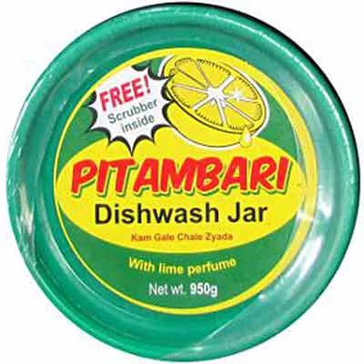 Pitambari Dishwash Round Jar 800 Gm