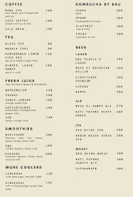 Tien B&B And Bistro menu 2