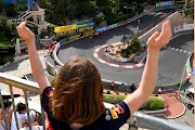 Sergio Perez on track during the F1 Grand Prix of Monaco at Circuit de Monaco on May 23 2021 in Monte-Carlo. 