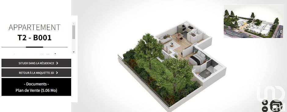 Vente appartement 2 pièces 43 m² à Le Perreux-sur-Marne (94170), 347 000 €