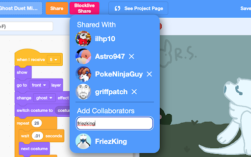 Blocklive: Scratch Realtime Collaboration