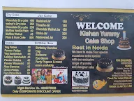 Kishan Yummy Cake menu 2