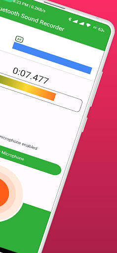 Screenshot Bluetooth Sound Recorder