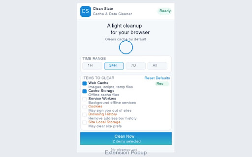 Clean Slate: Cache & Data Cleaner screenshot 1