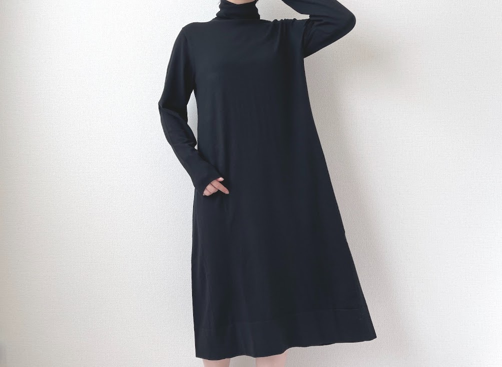 驚愕の美シルエット ユニクロ J の 5990円ワンピ は上質で合わせやすい完売必至の名品 Trill トリル