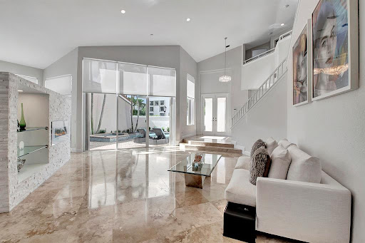 Maison contemporaine avec jardin 5