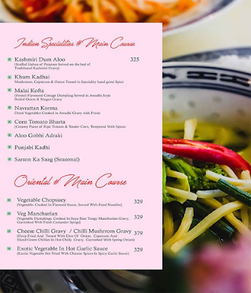 Jashan Lounge & Bar menu 