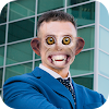 monkey face camera icon