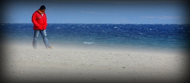 Vento in spiaggia di Giovanni Coccoli