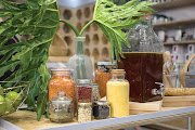 Customers can fill shop-bought glass jars or bottles when shopping at The Refillery.