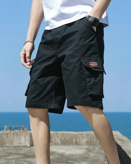 2023 Men's Cargo Shorts Fashion Casual Multi-pocket Sport... - 1