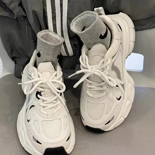 Title 7, Polar Wave Versatile Mesh Platform Shoes Breath...