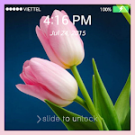 Cover Image of Download Lock screen Wallpaper: Tulip 1.0 APK