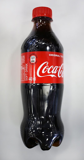 The new 440Ml Coca Cola bottle Picture: Alon Skuy