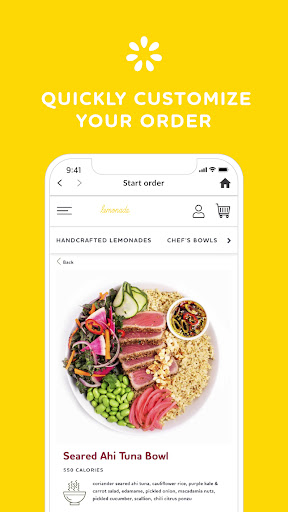 Screenshot Lemonade Ordering