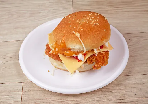 Chicken Crispy Cheese Burger