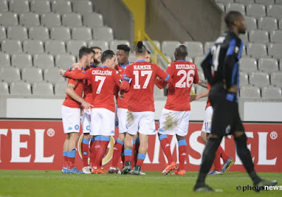 Le Club de Bruges, malgré un revers face au Napoli, a de nouveau son sort en mains !