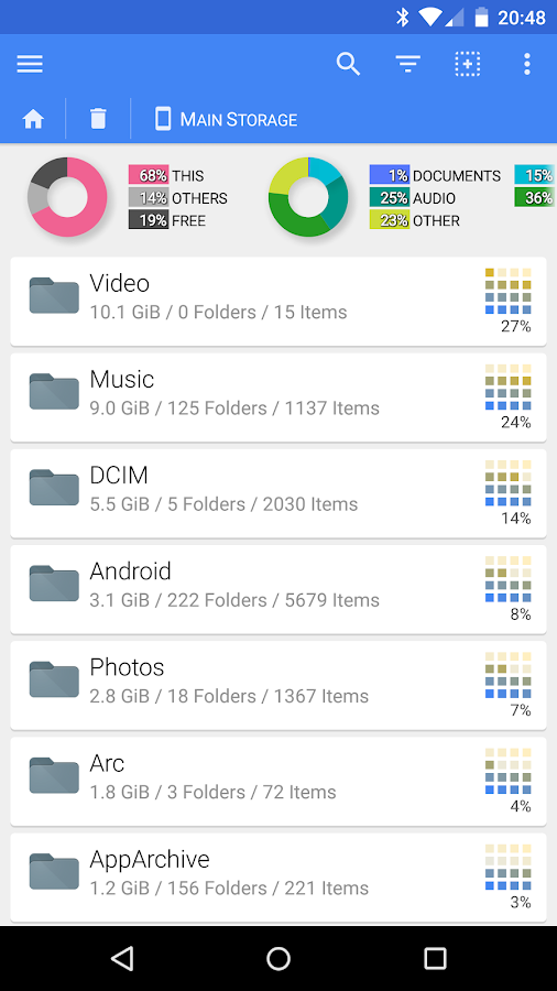 android file manager cloud support