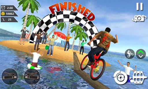 Screenshot Waterpark BMX Bicycle Surfing