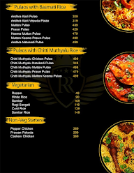 Rayala Ruchulu menu 3