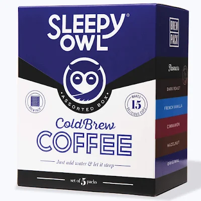 Sleepy Owl Dark Roast Cold Brew Coffee - 135 g