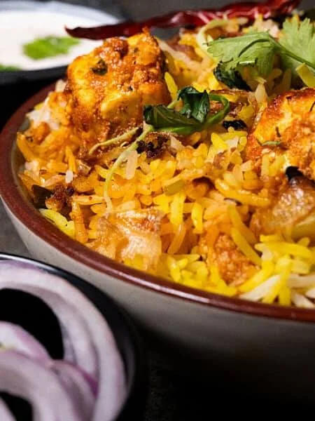 Veg Paneer Tikka Biryani