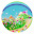 Candy Garden Pop Colors HD New Tabs Theme