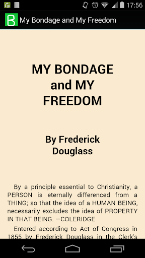 My Bondage and My Freedom