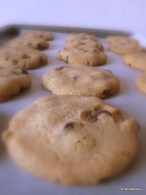 Eggless Chocolate Chip Cookies