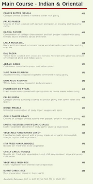 Cafe Masala menu 1